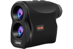 UPROZIL Golf Range Finder, 500 Yards & 4X Magnification Hunting Range Finder, Ranging Speed Measurement Flag Pole Locking Fog Mode, Clear Lenses, Optical Measurement, Golf Accessories