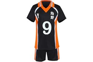 SOOYOOYOO Anime Cosplay Vêtements de Volleyball Confortable et Ventilation Maillots Uniforme