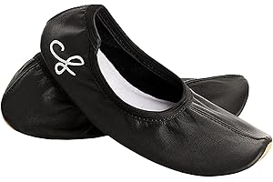 Siegertreppchen Turnschläppchen Leder (Größe 24 – 40) Unisex Gymnastikschuhe für Kinder & Erwachsene - Ballettschuhe atmungsaktiv & rutschfest