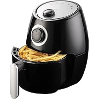 Econo 2.0 L Air Fryer with Rapid Air Technology for Healthy Cooking 99% less Oil, 30 mins timer, 2.0L, 1000W Black