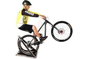 MTB Hopper Manuelle Balance-Maschine für Mountainbikes – Manueller Balance -Trainer mit Hinterradnase - Indoor-Fahrradständer