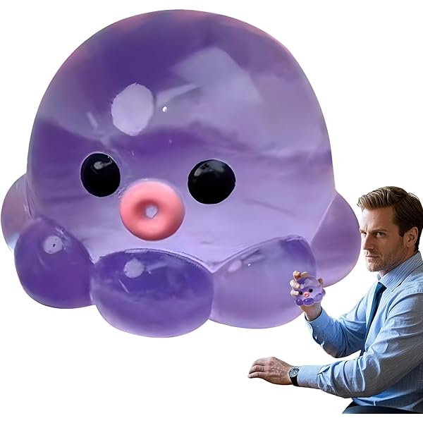 Porte-clés Peluche Pieuvre Colorée Charme Suspendu Et Mignon