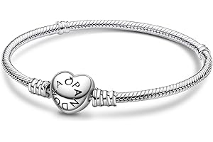 Purhole Charm Armband 925 Sterling Silber,Bettelarmband,Moments Armband Bracelet Charms,Me Armband Serie