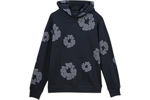 VPQILH Denim Tears Tuta da Donna Uomo, Nuovo Felpa Donna con Cappuccio Felpe con Tasche Frontali Sweatsuit e Pantaloni Sets Completo Tuta con Stampa da Unisex Hip Hop Stilistico, per Casual Fitness Jogging