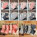 4 Pairs Baby Kids Newborn Infant Toddler Cute Cotton Socks (S / (6-12) Months, blue)