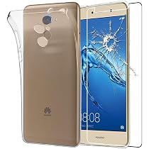 EbestStar Handyhülle Für Huawei Y7 2018 – Transparente TPU Hülle + Panzerglas