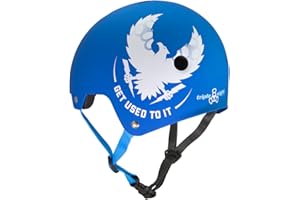 TRIPLE EIGHT Triple 8 Hombre Bicicleta Casco brainsaver Get Used to it Skate Casco