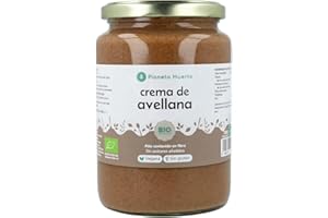 PLANETA HUERTO BONSÁI PLANETA HUERTO | Crema de Avellanas ECO 700 g 100% Avellanas Ecológicas - Crema de Avellanas Rica en Ácido Oleico, Antioxidantes y Vitaminas