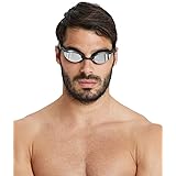 Arena Airspeed Mirror Lunettes de Natation Anti-Buée pour Adultes et Unisexe, Lunettes de Piscine avec Verres Larges, Protect