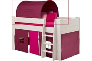 ‎STEENS Hoppekids For Kids Tunnelzelt für Kinderbett, Hochbett, 88 x 69 x 91 cm (B/H/T), Baumwolle, lila