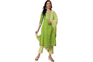 Bani Women Yoke Printed Kurta Dupatta Set