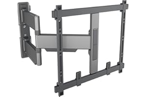 Vogel's Elite TVM 5445 Schwenkbare, ultradünne TV-Wandhalterung für 32-65 Zoll Fernseher, Max. 35 kg, Schwenkbar bis zu 180°, Full-Motion TV Halterung max. VESA 400x400, Universelle Kompatibilität