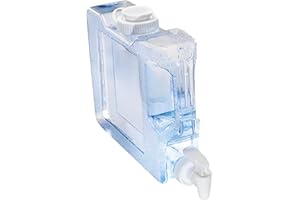 Bvizyelck Bidón De Agua con Grifo, 3L Dispensador De Bebidas De plásticos con Grifo Y Tapa, Contenedor De Agua para Camping, Depósito De Agua Portátil, Contenedor De Agua para Cocina, Camión, Camping