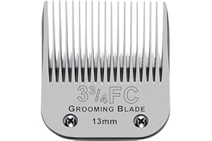 Cosyonall Lama di Ricambio Staccabile per tosatrice per Cani da Compagnia Compatibile con tosatrici Andis Oster A5, Serie Wahl KM (3-3/4fc: 1/2" (13 mm)