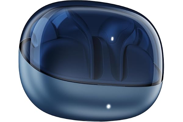 boAt Airdopes Plus 311 (2025 Launch), Glass Design, Dual Mics ENx, Fast Charge, 50 Hrs Battery, Low Latency, IPX4, Bluetooth Earbuds, TWS Ear Buds Wireless Earphones with mic (Midnight Blue)