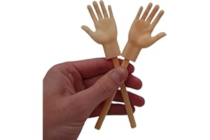 Tiny Hands - Piccole mani divertenti con manico | Articoli divertenti | Bambole da dito |