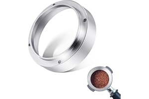 Fingertoys Kaffee Dosierring 51mm, Universal Espresso Trichter Kaffee Dosierring, Aluminium Genauen Befüllen des Kaffeepulvers für Fülltrichter, Brühschüssel, Kaffeemaschine