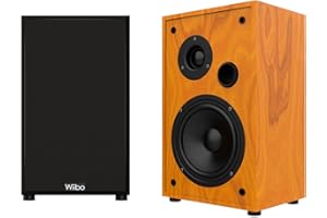 WIIBO ACOUSTICS Wiibo String 15 Nogal Altavoces HiFi Estanteria 100w Pareja