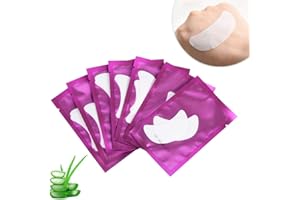 Lunamoon 50 Paio Cerotti Gel per Estensioni Ciglia Eye Pads Occhio Gel Patch Ciglia Pads Occhi da Ciglia Finte Eye Gel Patches for Eyelash Extension Dei Occhi Strumenti Di Bellezza (Purple-Boat)