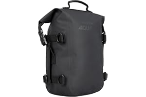 Oxford Aqua C7 Crash Bar Bag Adventure Bike Motorcycle Luggage, Black