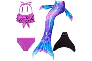 NAITOKE Coda di Sirena Bambina Coda Sirena Bambina