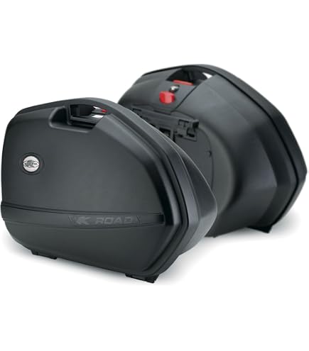 Valises Latérales Moto 2x34L + Kit Fixation - Pour Benelli TreK 1130/Amazonas, TRK 502/X - Neuf