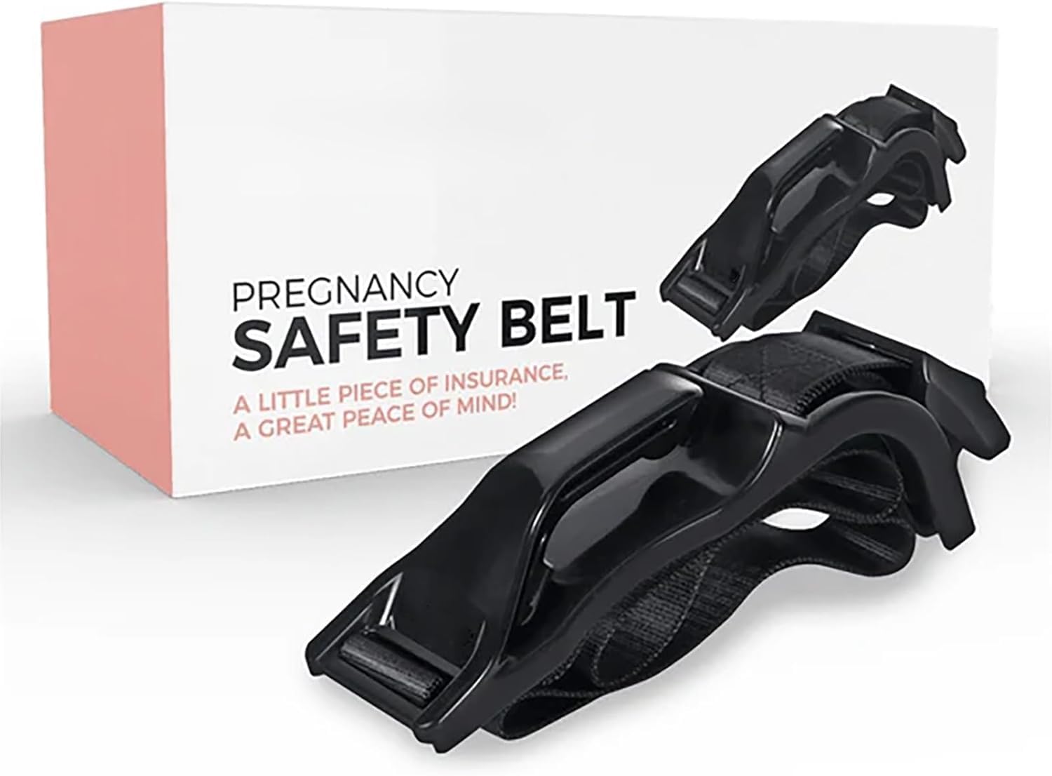 ZAKSTAR Pregnancy Seat Belt, Bump Strap to Make Driving More Comfortable, Protect Unborn Baby, Beer Belly, After Abdominal Surgery, Prevent The Abdomen from Stress