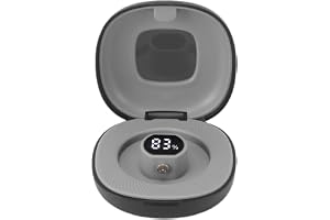 Denash Smart Ring Laddningsfodral, LED Display Kompakt Magnetisk Laddare med Typ C-port, för R02 R03 R06 R11M R8 H01 SR05 Smart Rings