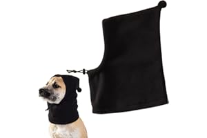 ARROMI Dog Hat, Zoo Snoods for Dogs, Dog Snood, Dog Ear Defenders, Small Dog Snood Ear Protector, Hats for Dogs, Dog Knitted Hat Holiday Outdoor Walking Essential Clothing Matching