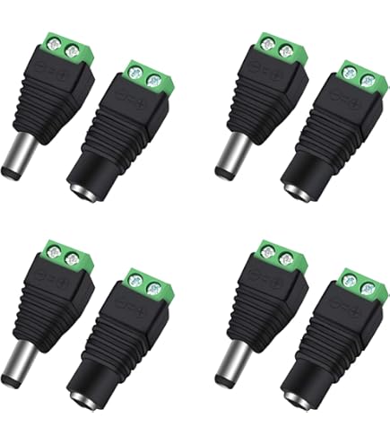 Cavo Sdoppiatore DC 5.5x2.1mm 1 Femmina A 2 Maschio - 5 Pezzi Per CCTV, Luci LED E Alimentazione 12V - Foto 10