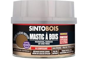 Sinto - Mastic a bois sintobois-fin - Finition.Blanc - Cond. ml.170 -