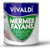 Vivaldi Boya Mermer ve Fayans Parlatıcı Şeffaf Vernik Seramik Mermerit Parke Doğal Taş Zemin Cilası Su Yalıtımlı &Ccedil;ift Bileşen