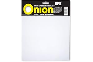 U-POL Onion Mehrschichtige Mischungspalette - Weißes Mehrschicht-Papier-Mischpaletten-Design - Weiß - Reparaturwerkzeug - Papiertechnologie