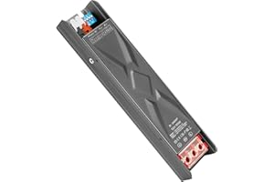 YAYZA! 12V 60W LED Driver Self-Dimming, Switching Power Supply 240V to 12V Transformer 5A, Constant Voltage AC to DC for LED Strip lights Display G4 MR16 GU5.3 MR11 Bulbs