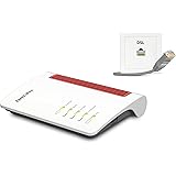 AVM Box 7530 Ax Edition International, Modem Router Wi-Fi 6 Dual Band Fino A 2.400 Mbit, S, Adsl, Vdls Fino A 300 Mbit, S, Me