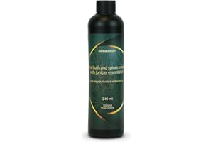 Sedum Natural Herbal Extract for Sauna, Massage, Broom Soaking - Sauna Infusion with Pine Buds and spines Extract and Juniper Essential Oil, Propolis, Black Pepper, Mustard and Iodine Salt - 240ml