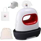 Mini Heat Press, Safety Insulating Base Transfer Press, Mini Heat Press Transfer for T-Shirts, Shoes, DIY, Small HTV Vinyl Pr