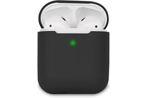 Kokoka Silicone AirPods Protective Case with Visible LED on the Front, Compatible with AirPods 2