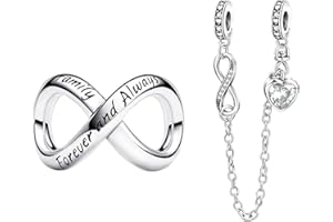 NUNUYAYA Charms Abaloriosde Cuentas Plata de Ley 925 con Circonita Cúbica Graduation Family Flower Charms Colgante Compatible con Niña Mujer Europeo Pulsera Collar