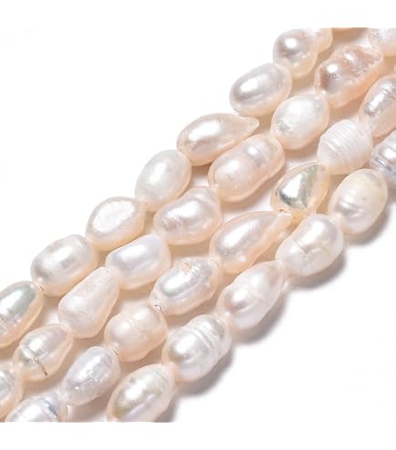 Perle De Culture D'eau Douce Baroque Naturelle - Diamètre 20mm - Pour Création Bijoux