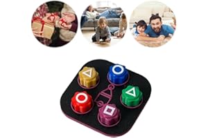 Siebkorb - Juego coreano gonggi, juego tradicional coreano, juego de piedras gonggi de 5 piezas (5 piezas + base C)