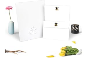 Me Loovely Bumble Bee Letter Writing Paper and Envelopes A5 Size Letters Papers Stationery Supplies for School Home & Office | Christmas Gifts (Pack of 10 Letters and Envelopes with Gift Envelope)