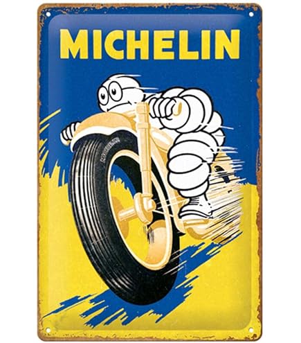 NOSTALGIC ART Tin Sign 30x40 Michelin Service - Tin Signs About