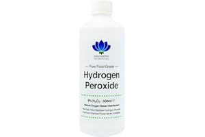 INNOVATIVE NATUROPATHICS Food Grade Hydrogen Peroxide - Purest Grade 9% - 500ml - Non Stabilised - Contains Zero Additives - 30 Vols
