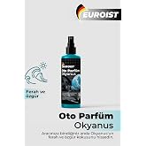 Okyanus Esintisi Ara&ccedil; Kokusu 200 ml | Uzun S&uuml;re Kalıcı Oto Parf&uuml;m Sprey, Temiz ve Fresh Oto Kokusu