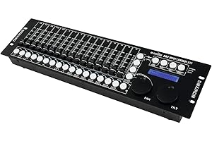 Eurolite DMX Move Controller 512 | Controller with Colour & Motion Effects (28 Devices, Max. 18 Channels Each)