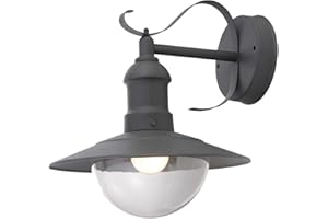 BILL GOFF INC. Lanterna applique LED rustico lampada E27 10W luce parete giardino facciata 230V