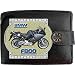 Produktbild BMW F800 Bild auf KLASSEK Marken RFID Herren Geldbörse Portemonnaie Echtes Leder Motorrad Bike Zubehör Geschenk mit Metall Box NICHT OFFIZIELLE BMW Produkte