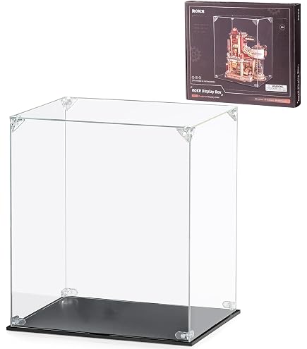 Boîte de rangement de grille Grille boîte de rangement anti-poussière Transparent en meuble Boîte de rangement de grille Grille boîte de rangement anti-poussière Transparent en meuble
