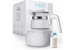 MELARQT Formula Ready Water Kettle with Precise Temperature Control (Keep Warm 24 Hours at Perfect Temp) Electric Boiler Heater for Night Feeding, Faster Than Bottle Warmer